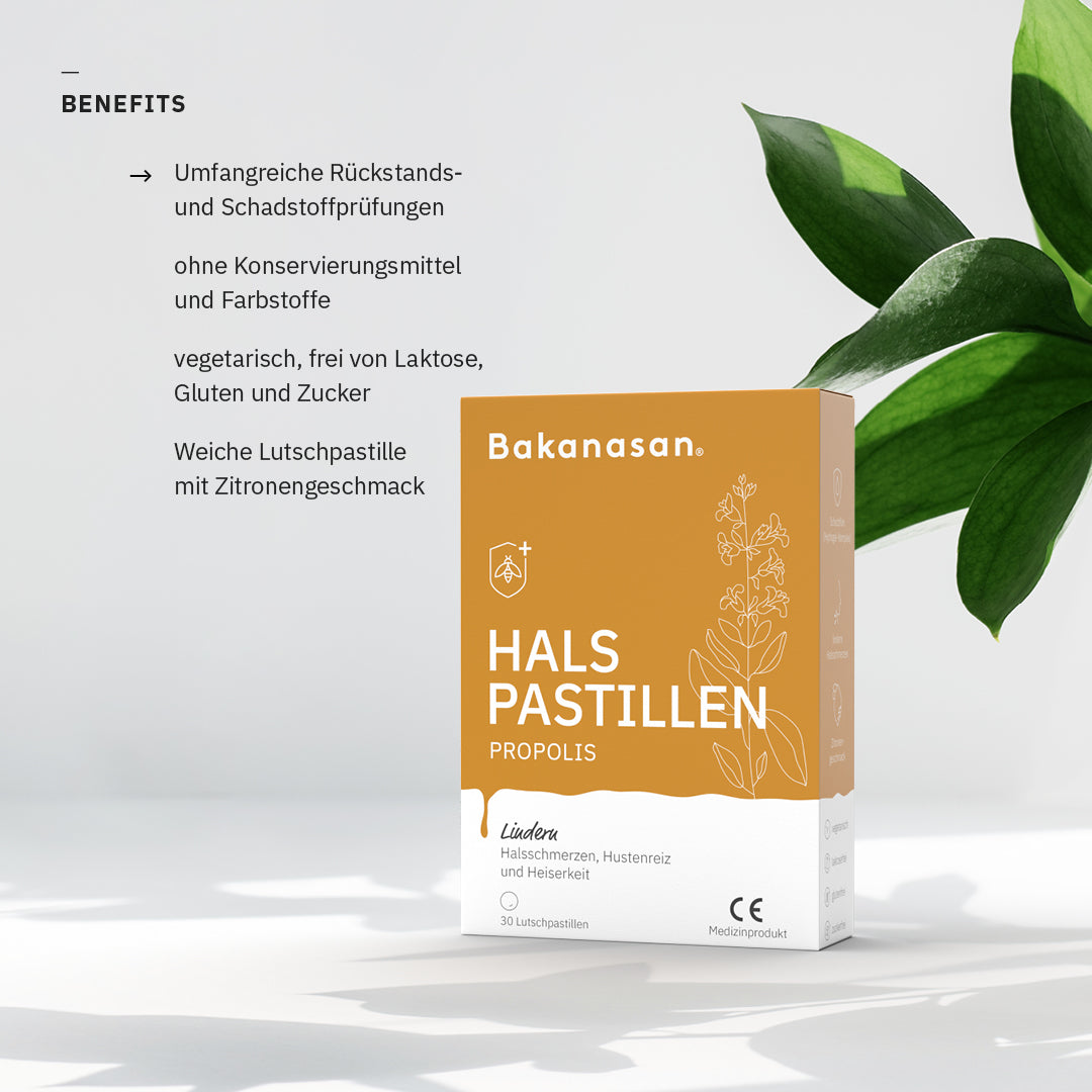 Bakanasan Halspastillen Propolis